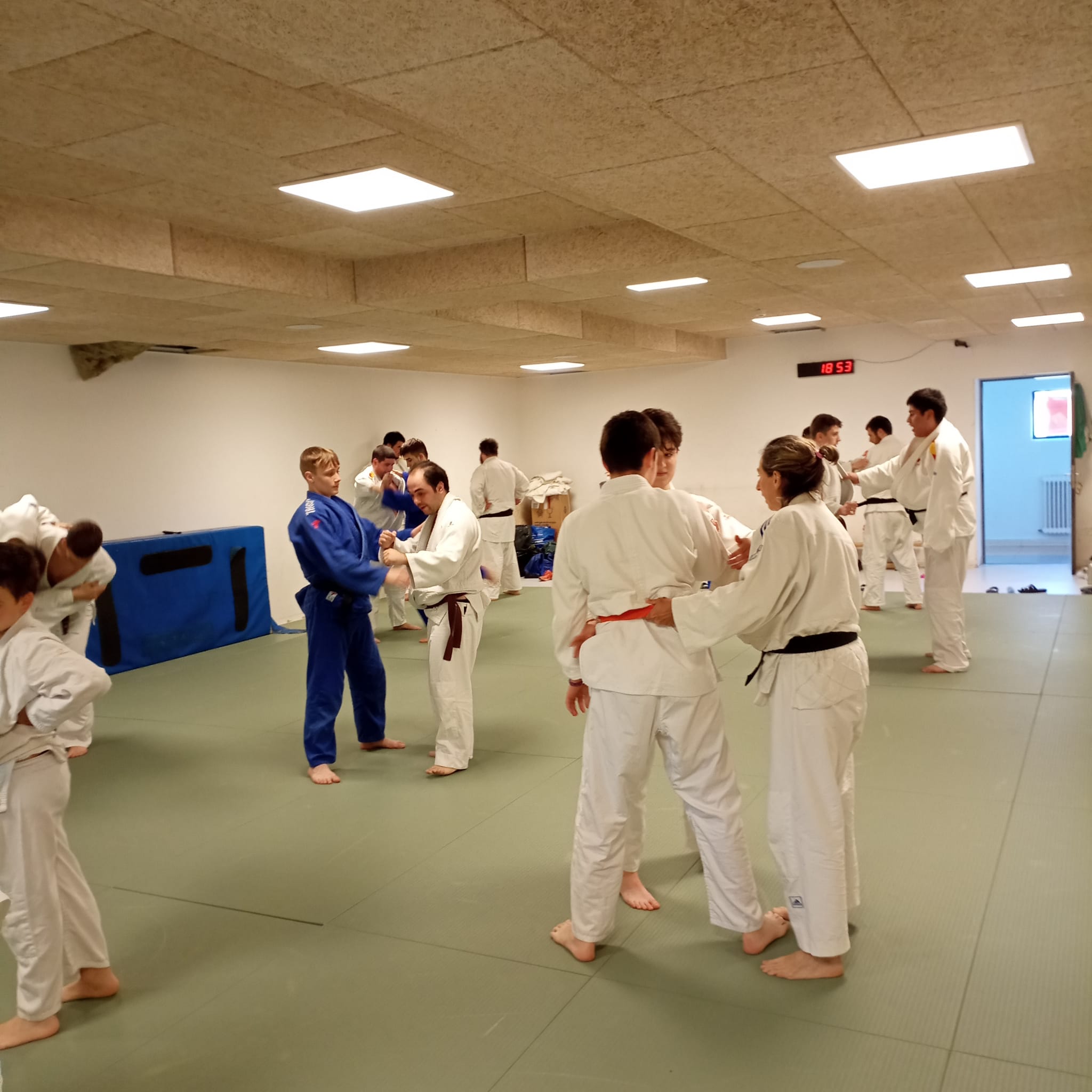 Encuentro Judo en el Judo Klub Erice